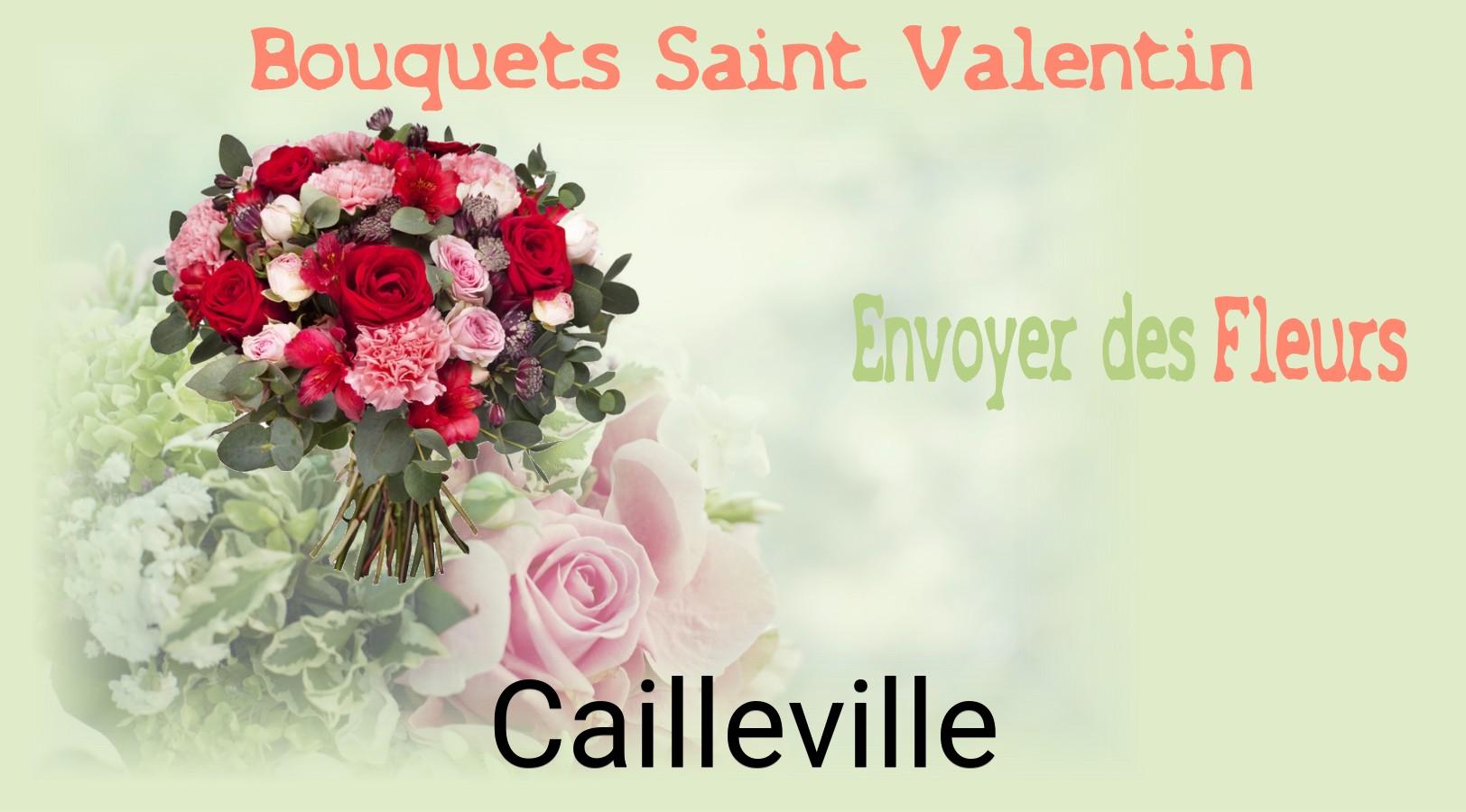 Roses de Saint-Valentin livrées à Cailleville